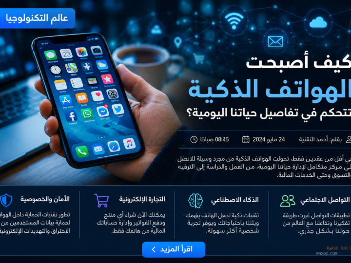 كيف أصبحت الهواتف الذكية تتحكم في تفاصيل حياتنا اليومية؟