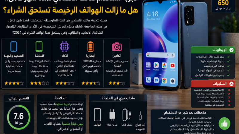 تجربة استخدام هاتف اقتصادي لمدة شهر كامل.. هل ما زالت الهواتف الرخيصة تستحق الشراء؟