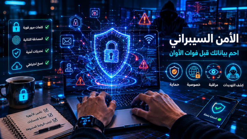 الأمن السيبراني في 2026: الحرب الرقمية التي لا يراها أحد وكيف تحمي نفسك قبل فوات الأوان