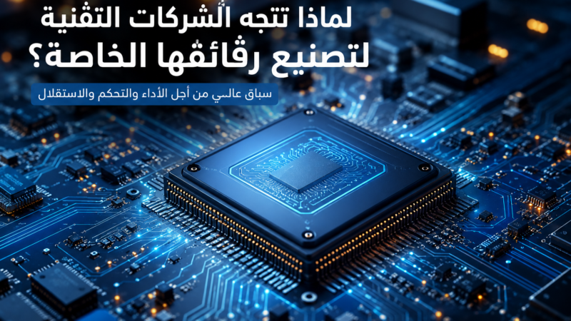 لماذا أصبحت الشركات التقنية تتجه نحو صناعة الرقائق الخاصة بها؟