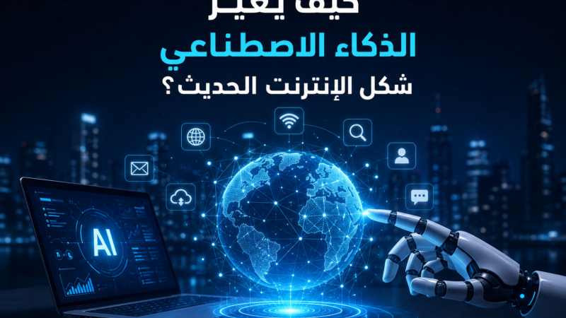 كيف يغيّر الذكاء الاصطناعي شكل الإنترنت الحديث؟