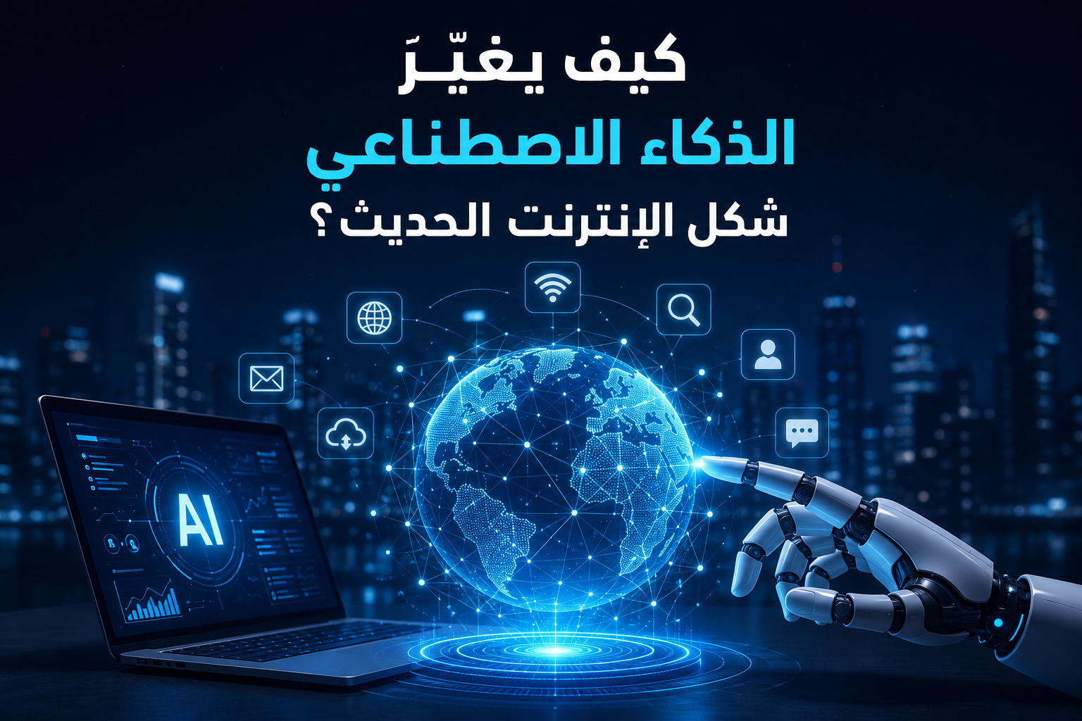 كيف يغيّر الذكاء الاصطناعي شكل الإنترنت الحديث؟