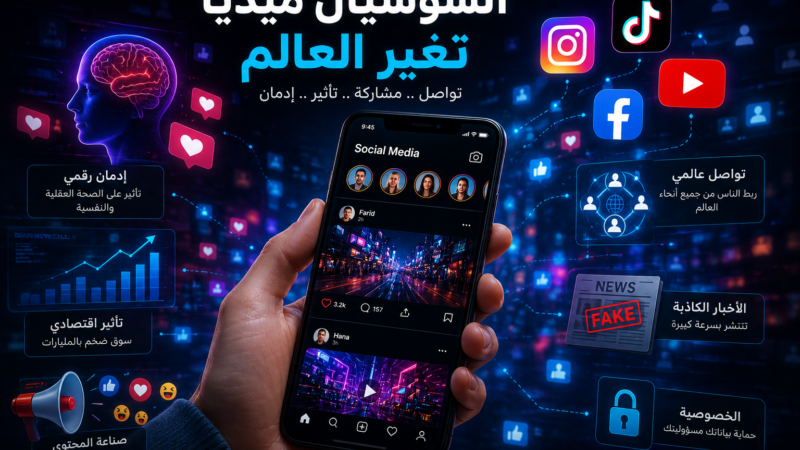 السوشيال ميديا : الوجه المظلم للعالم الرقمي الذي نعيشه يومياً