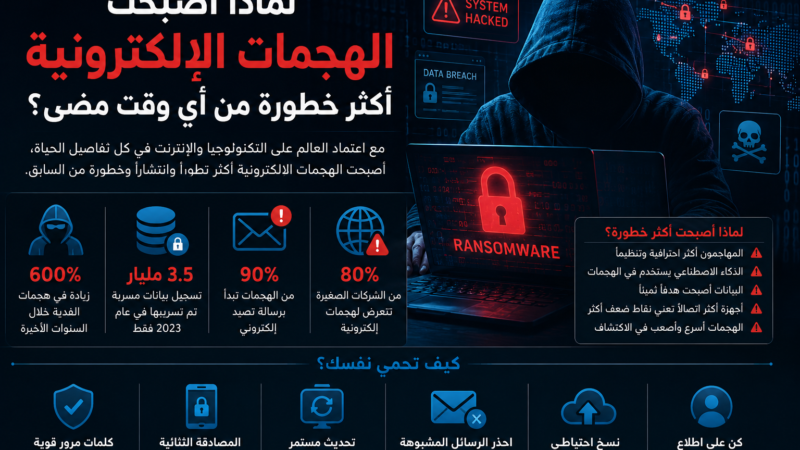 لماذا أصبحت الهجمات الإلكترونية أكثر خطورة من أي وقت مضى؟