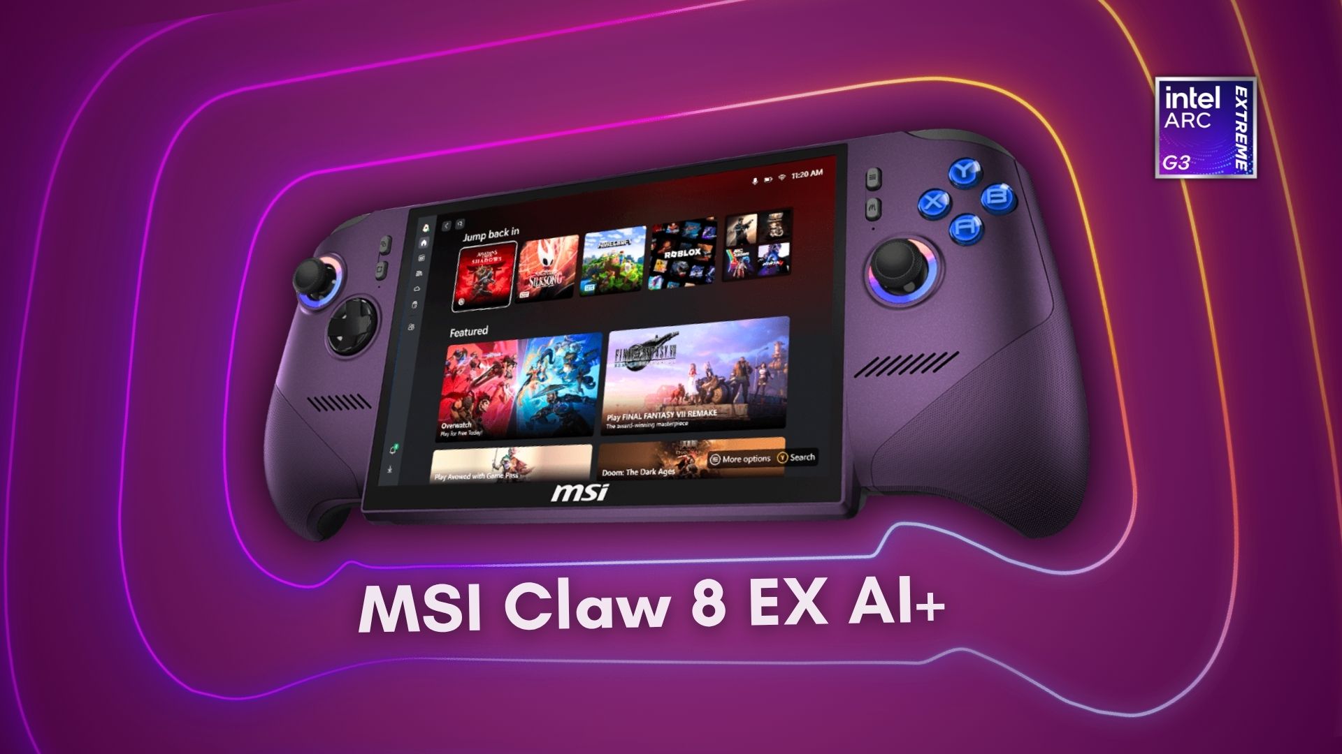 مراجعات تكشف أسرار MSI Claw 8 EX AI+: قوة أداء لا مثيل لها وتحدي السعر المرتفع