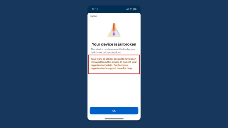 تعزيز أمان المؤسسات: Microsoft Authenticator يوقف دعم الأجهزة المخترقة لحماية حسابات العمل والتعليم