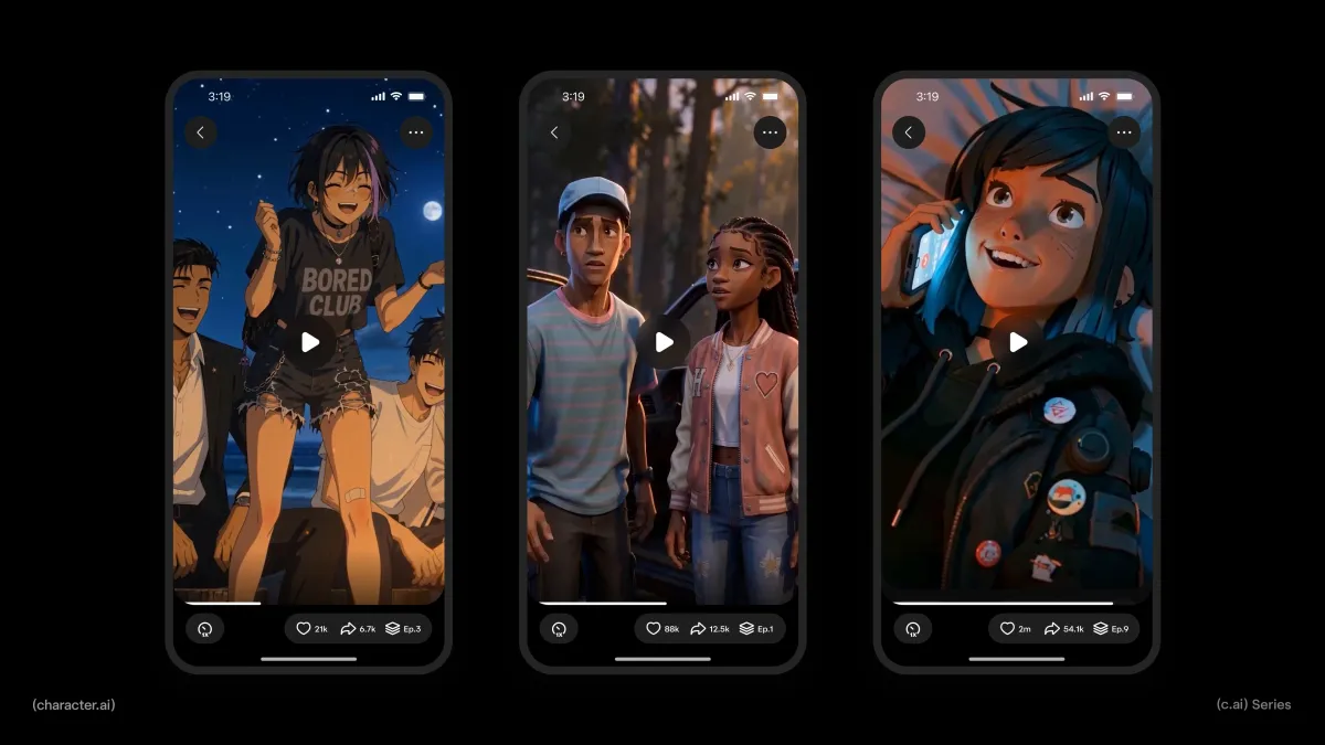 Character.AI يقلب قواعد الترفيه: مايكرودراما بتقنية الذكاء الاصطناعي تتيح لك التحدث والتفاعل مع شخصياتها!