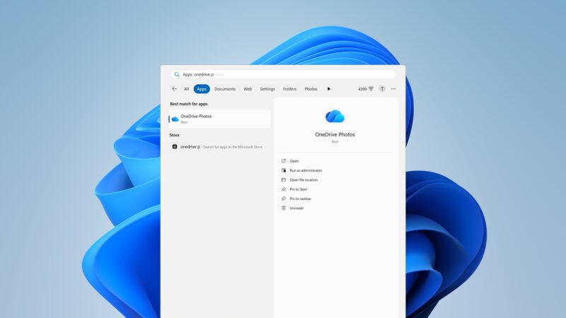 صراع السيطرة الرقمية: تطبيق “صور OneDrive” الجديد يثير غضب مديري الأنظمة ويتمرد على الإزالة في ويندوز 11