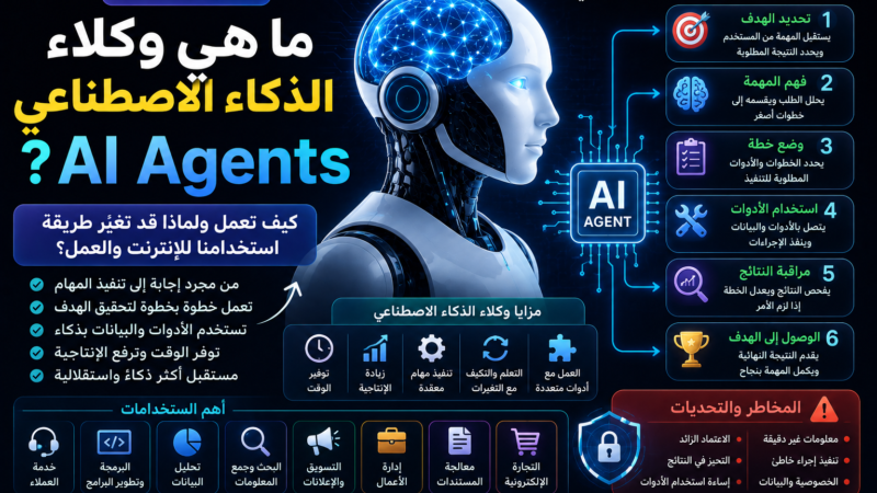 من هم وكلاء الذكاء الاصطناعي AI Agents؟ وكيف تعمل ولماذا قد تغيّر طريقة استخدامنا للإنترنت؟