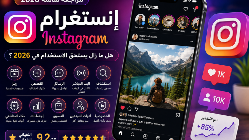 مراجعة تطبيق إنستغرام 2026: المميزات والعيوب وهل ما زال يستحق الاستخدام؟